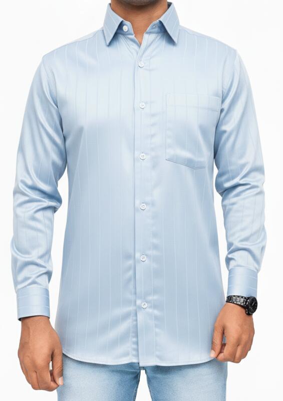 Executive Shadow Shirt: Sky Blue - Image 2