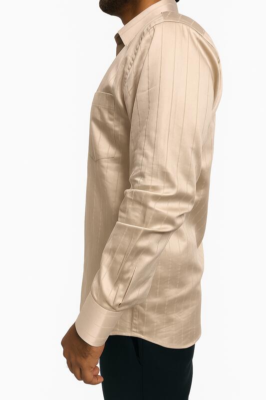 Executive Shadow Shirt – Desert Sand - Image 4