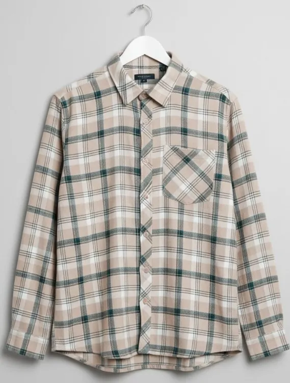 The Dune Plaid Flannel - Image 3