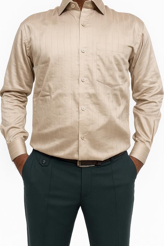 Executive Shadow Shirt – Desert Sand