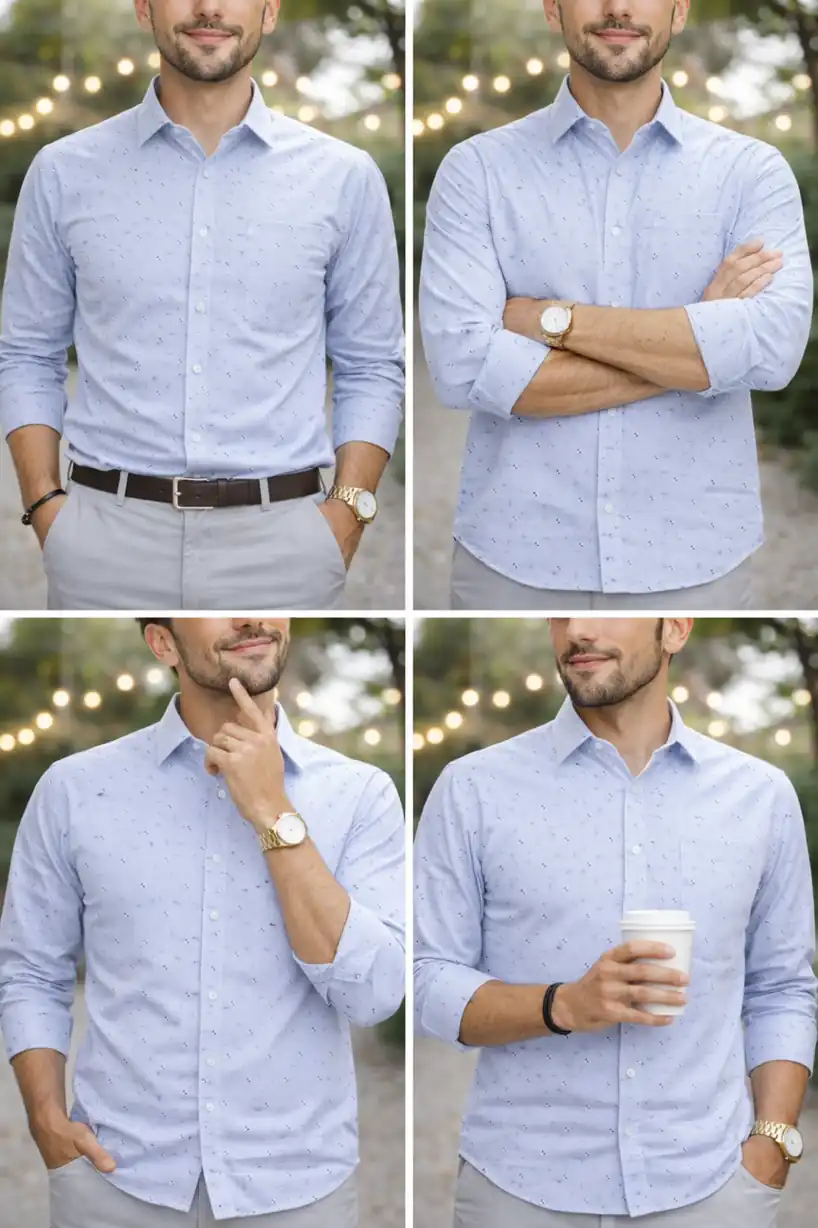 Men’s Premium Printed Casual Shirt