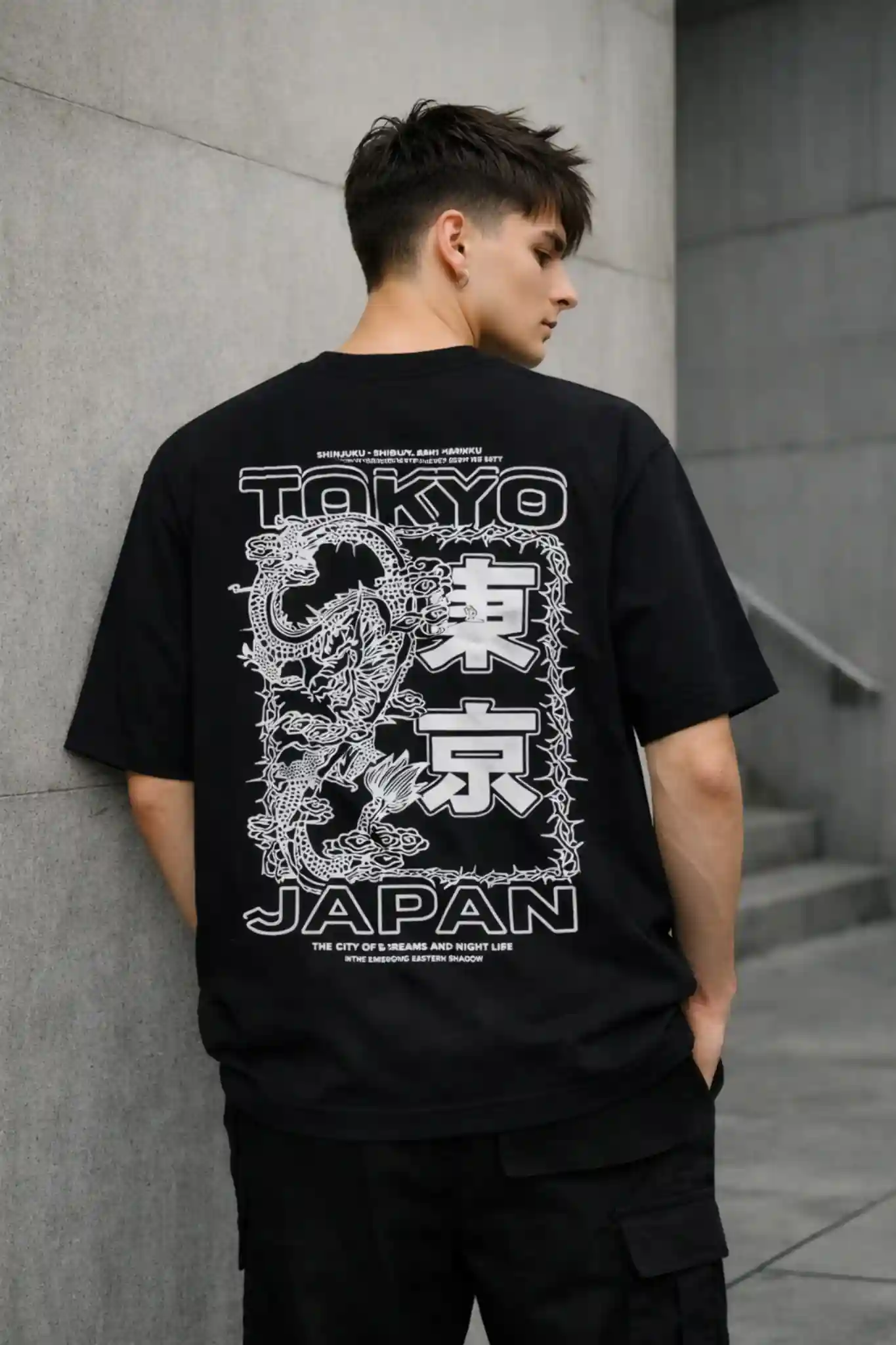 Tokyo Dragon Oversized T-Shirt