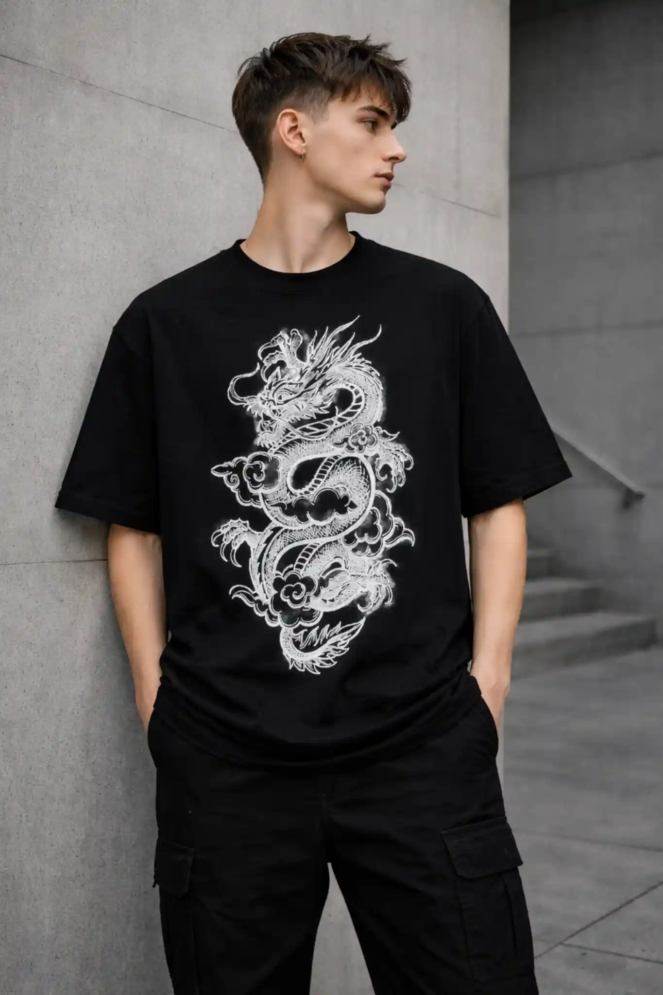 Tokyo Dragon Oversized T-Shirt