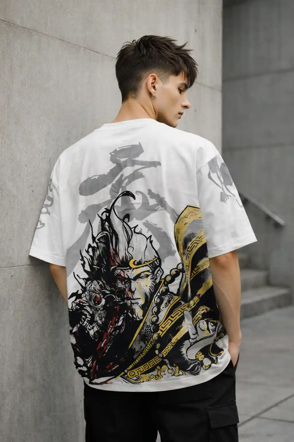 Men’s Black Myth Wukong Oversized T-Shirt