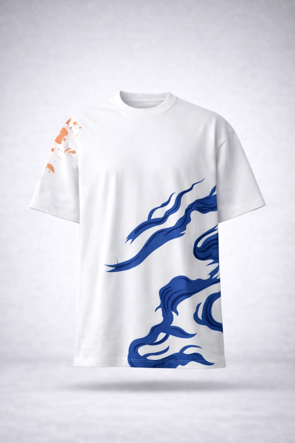 Tiger Wave Oversized T-Shirt - Image 4